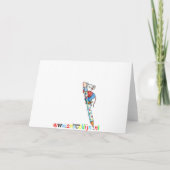 Camping de pique-nique de souris - carte de voeux (Dos)