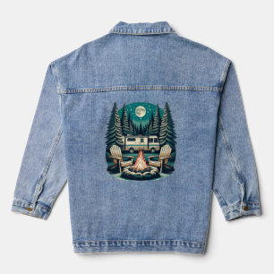 Camping Denim Jas, Camping, Jassen Jacket