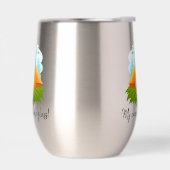 Camping Design Thermische Wijn Tumbler (Links)