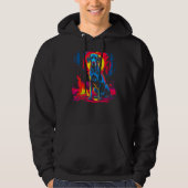Camping Dog Great Dane Hoodie (Voorkant)