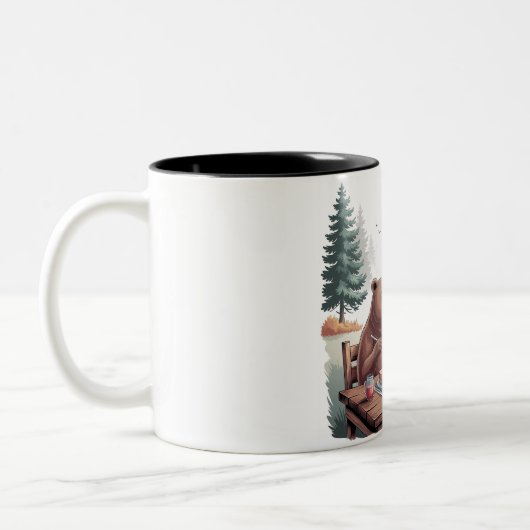 Camping d'ours et manger de la Mug (Gauche)
