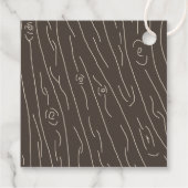 Camping Elke Leeftijd Verjaardagsfeest Bedankjes Labels (Achterkant)