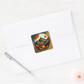 Camping et autocollant randonnée (Enveloppe)