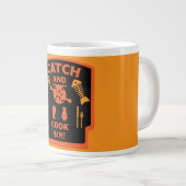 Camping Et Pêche À La Pêche Mug Voyage (Devant droit)