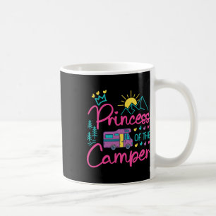 Camping Familie Meisje Camper Motorhome Prinses C Koffiemok