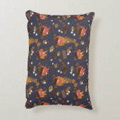 Camping Fire Outdoor Adventure & Marshmallows Accent Kussen (Achterkant (Verticaal))