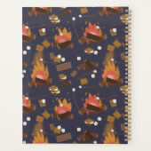 Camping Fire Outdoor Adventure & Marshmallows Planner (Achterkant)