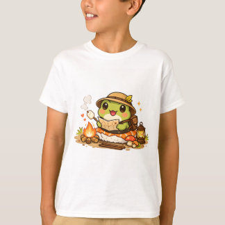 Camping Frog Explorer T-shirt