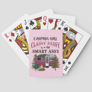 Camping Girl Pokerkaarten