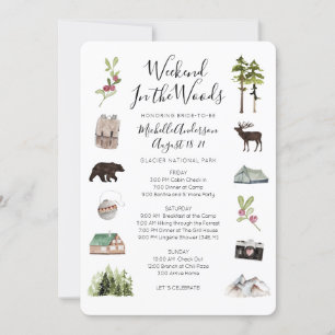 Camping Glamping Bachelorette Weekend Route I Kaart