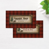 Camping, Glamping, Carte de Faveur Mariage Nature (Bureau)