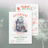 Camping Glamping Wildbloemen Bachelorette Party