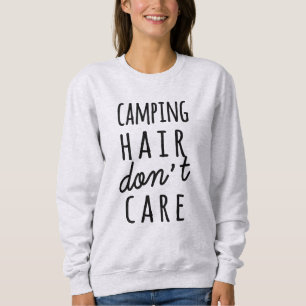 Camping Hair geen Shirt geven