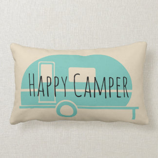 Camping "Happy Camper"-accentuleuzen Kussen
