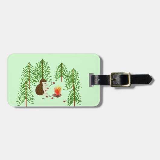 Camping Hedégel Bagagelabel (Voorkant horizontaal)