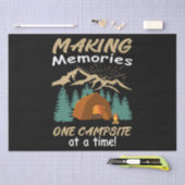 CAMPING Herinneringen maken Tissuepapier (Craft)