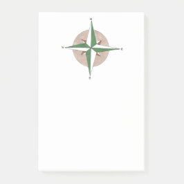 Camping Hiking Outdoor Summer Camp Compass Post-it® Notes