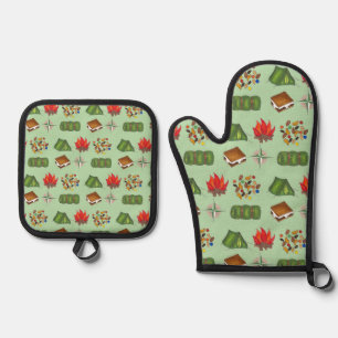 Camping Hiking Outdoor Summer Camp Towel Ovenwant & Pannenlap Set