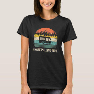 Camping Ik haat het uit elkaar halen van Oude Camp T-shirt