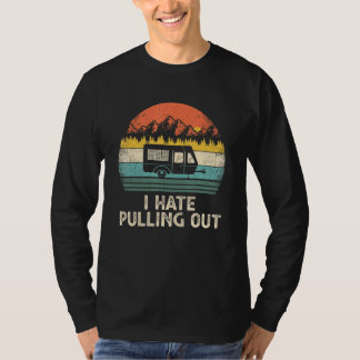 Camping Ik haat het uit elkaar halen van Oude Camp T-shirt