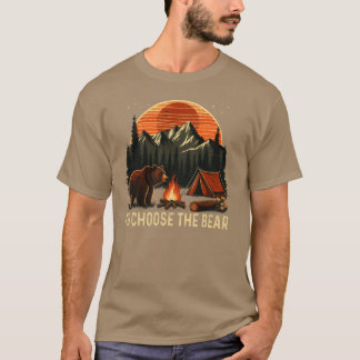 Camping Ik Kiesde Beer grappig T-shirt