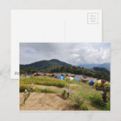 Camping in Chiang Mai Thailand Briefkaart (Voorkant / Achterkant)