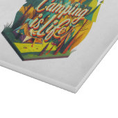 Camping is het leven snijplank (Hoek)