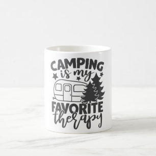 Camping is mijn favoriete Gezegde van de grappige  Koffiemok