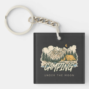 Camping is mijn liefdestaal sleutelhanger