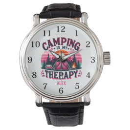 Camping is mijn therapie horloge