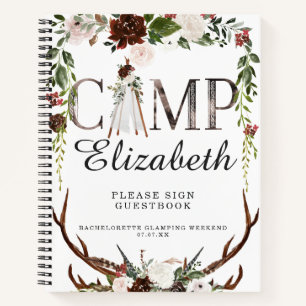 Camping Journal   Bachelorette Glamping Weekend Notitieboek