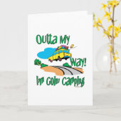 Camping Kaart (Gele Bloem)