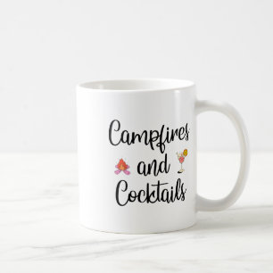 Camping Kampvuren En Staarten Grafisch Grappige Vr Koffiemok