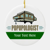 Camping Keramisch Ornament (Achterkant)