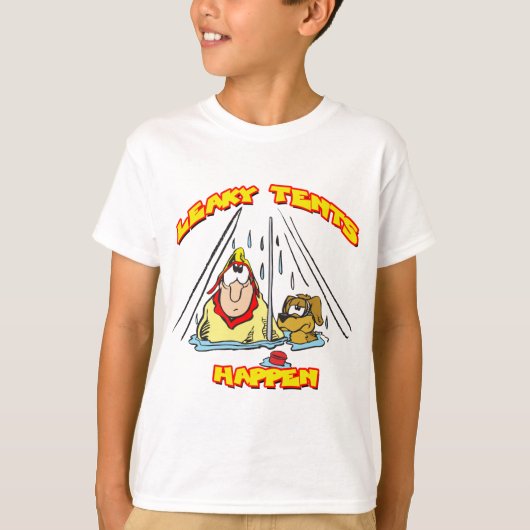 Camping-LeakyTents T-shirt (Voorkant)