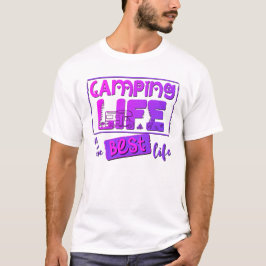 Camping Leben ist das beste Leben T-shirt