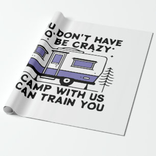 Camping Legend sinds Forever Cadeaupapier