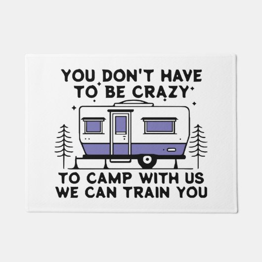 Camping Legend sinds Forever Deurmat (Voorkant)