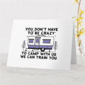 Camping Legend sinds Forever Kaart (Gele Bloem)