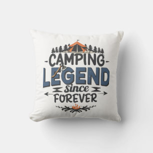 Camping Legend sinds Forever Kussen