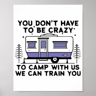 Camping Legend sinds Forever Poster