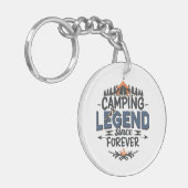 Camping Legend sinds Forever Sleutelhanger (Voorkant Links)