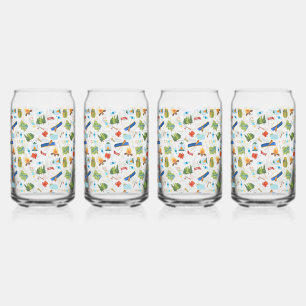 Camping Life Blikvorm Glas