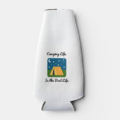 Camping Life est le Glacière de la bouteille Best  (Devant)