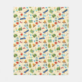 Camping Life Fleece Deken (Voorkant)