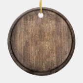 Camping Life Happy Campers Rustic Wood Keramisch Ornament (Achterkant)