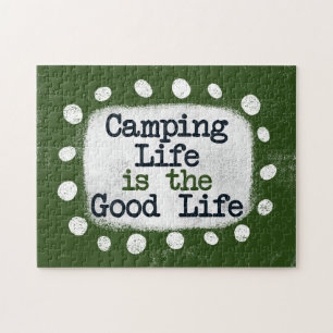 Camping Life is de puzzel van het goede leven