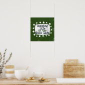 Camping Life is het Good Life Poster Wall Art (Keuken)