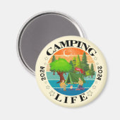 Camping Life Magneet (Voorkant / Achterkant)
