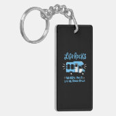 Camping - Life Rocks Sleutelhanger (Voorkant Links)